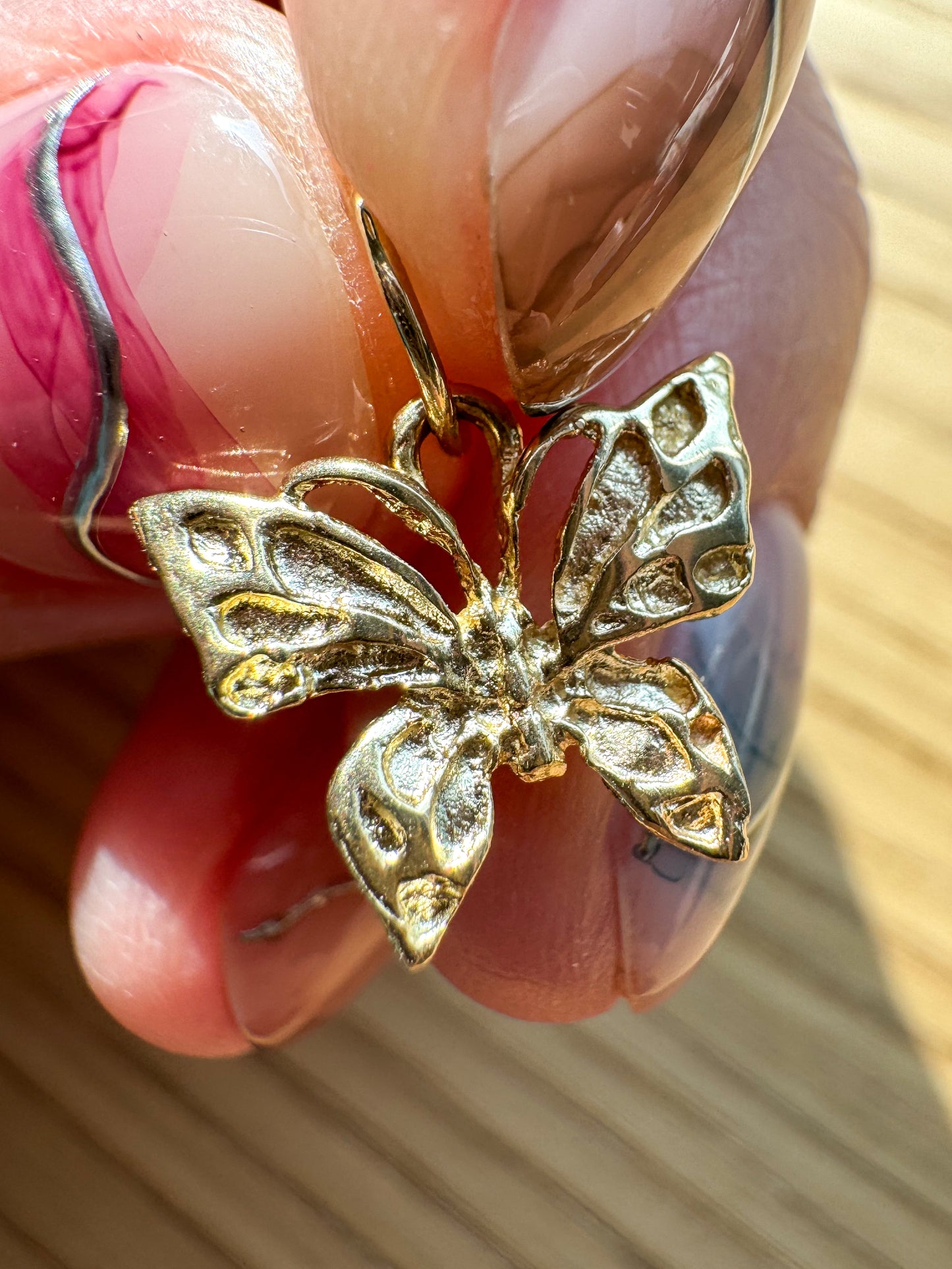 14K Butterfly Charm