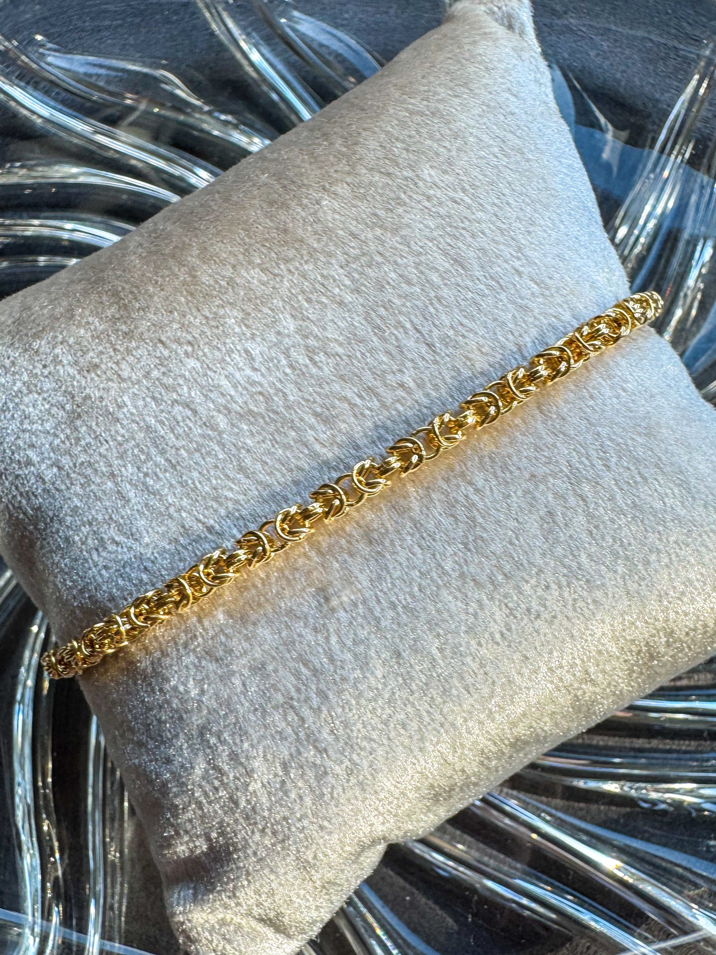 14K Byzantine Chain Bracelet