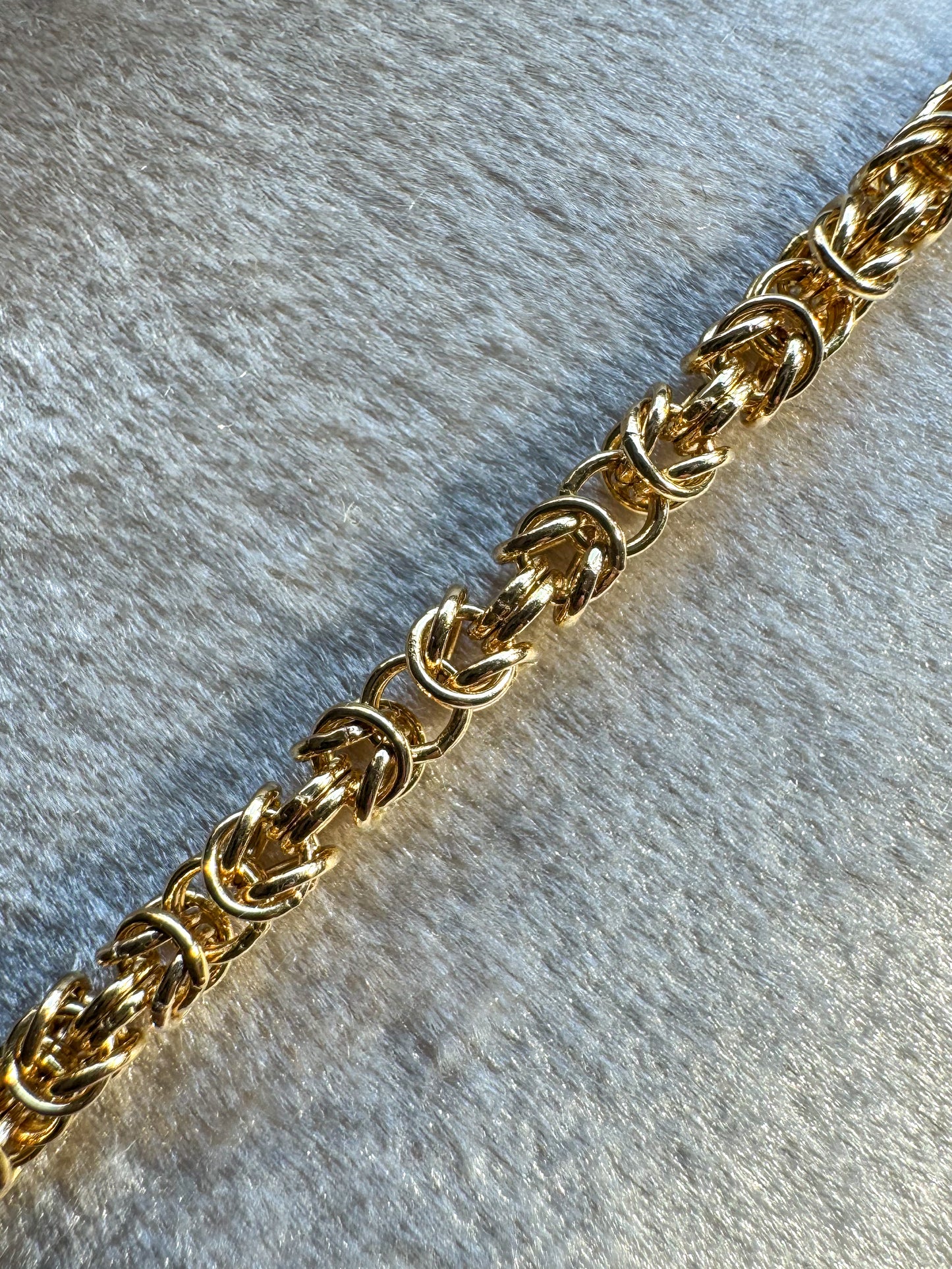 14K Byzantine Chain Bracelet