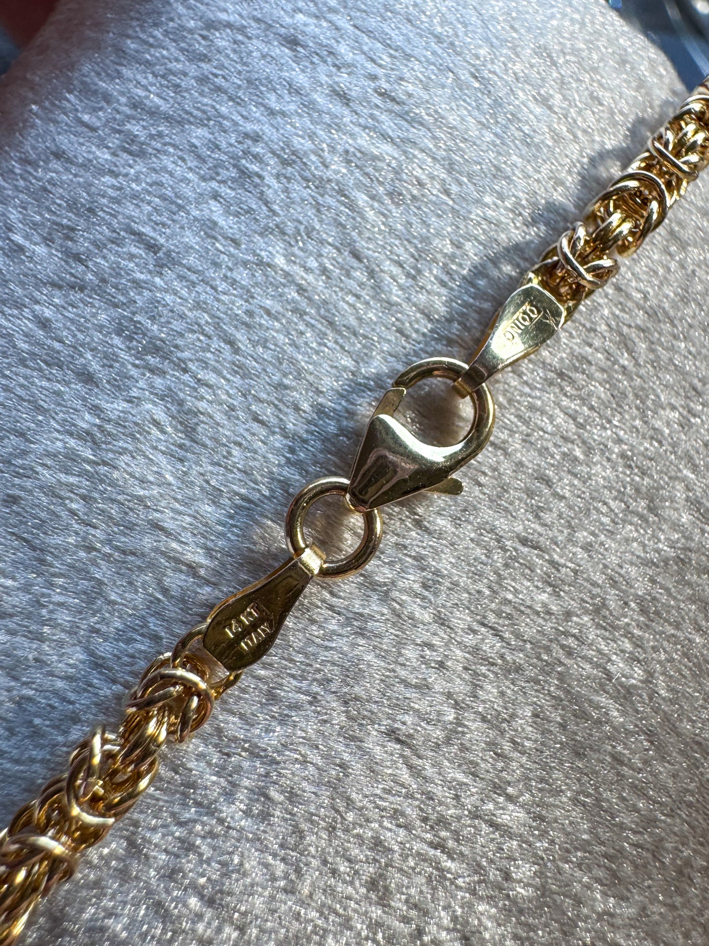 14K Byzantine Chain Bracelet
