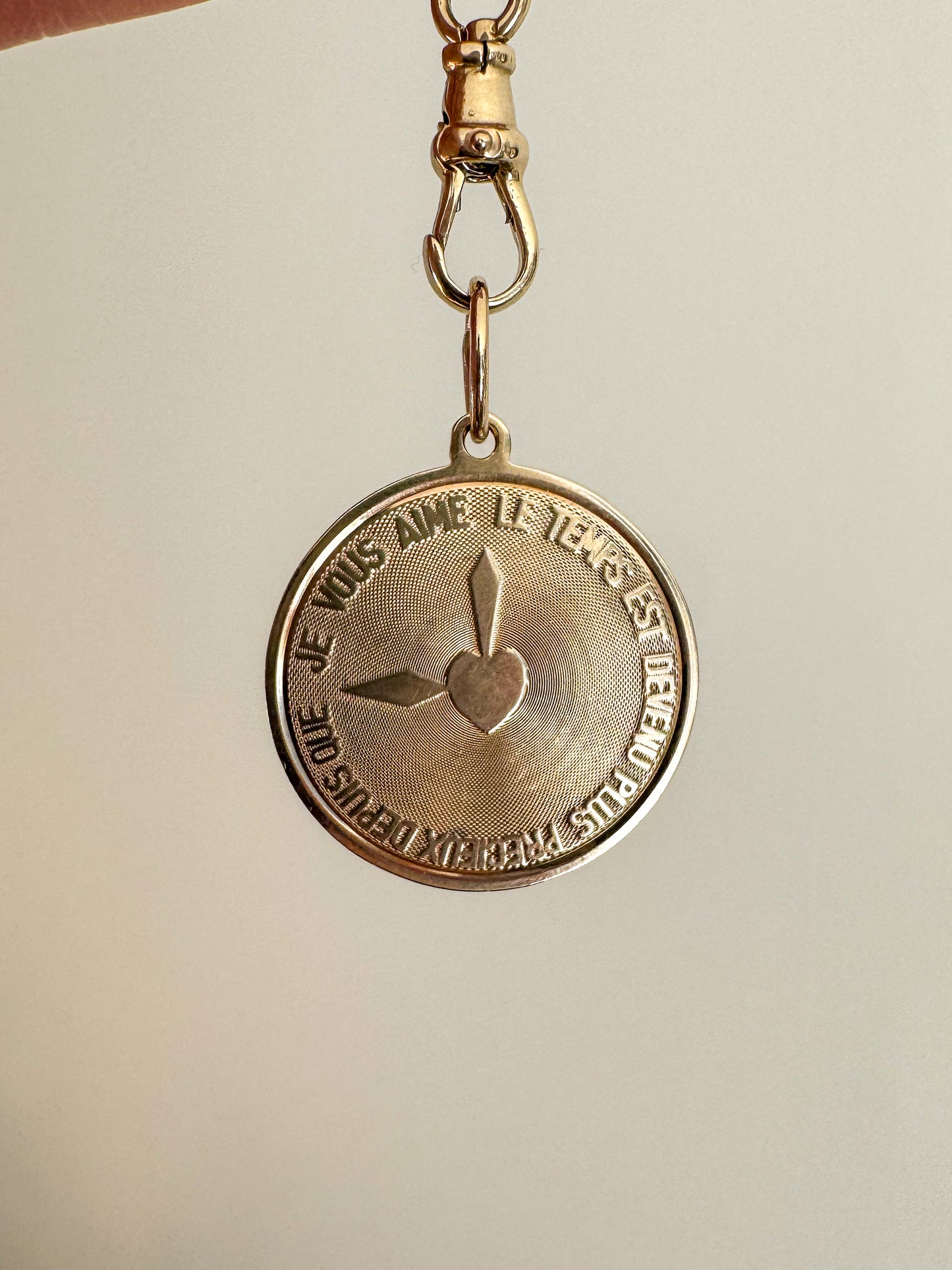 Vintage 14K Love Token