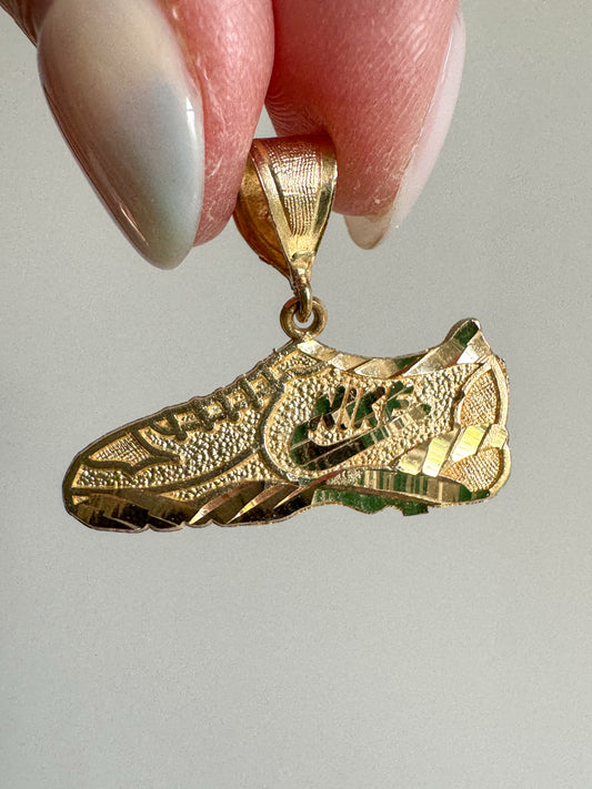Vintage 10K Gold Nike Sneaker Charm