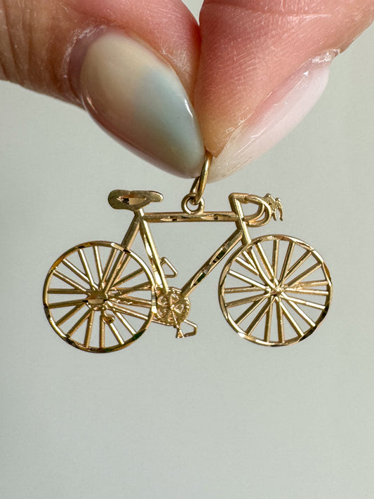 Vintage 14K Gold Michael Anthony Bicycle Charm