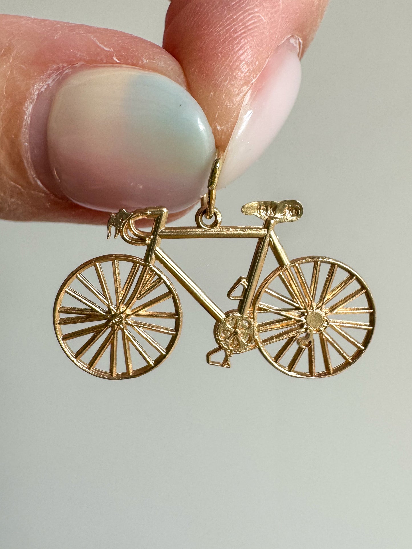 Vintage 14K Gold Michael Anthony Bicycle Charm