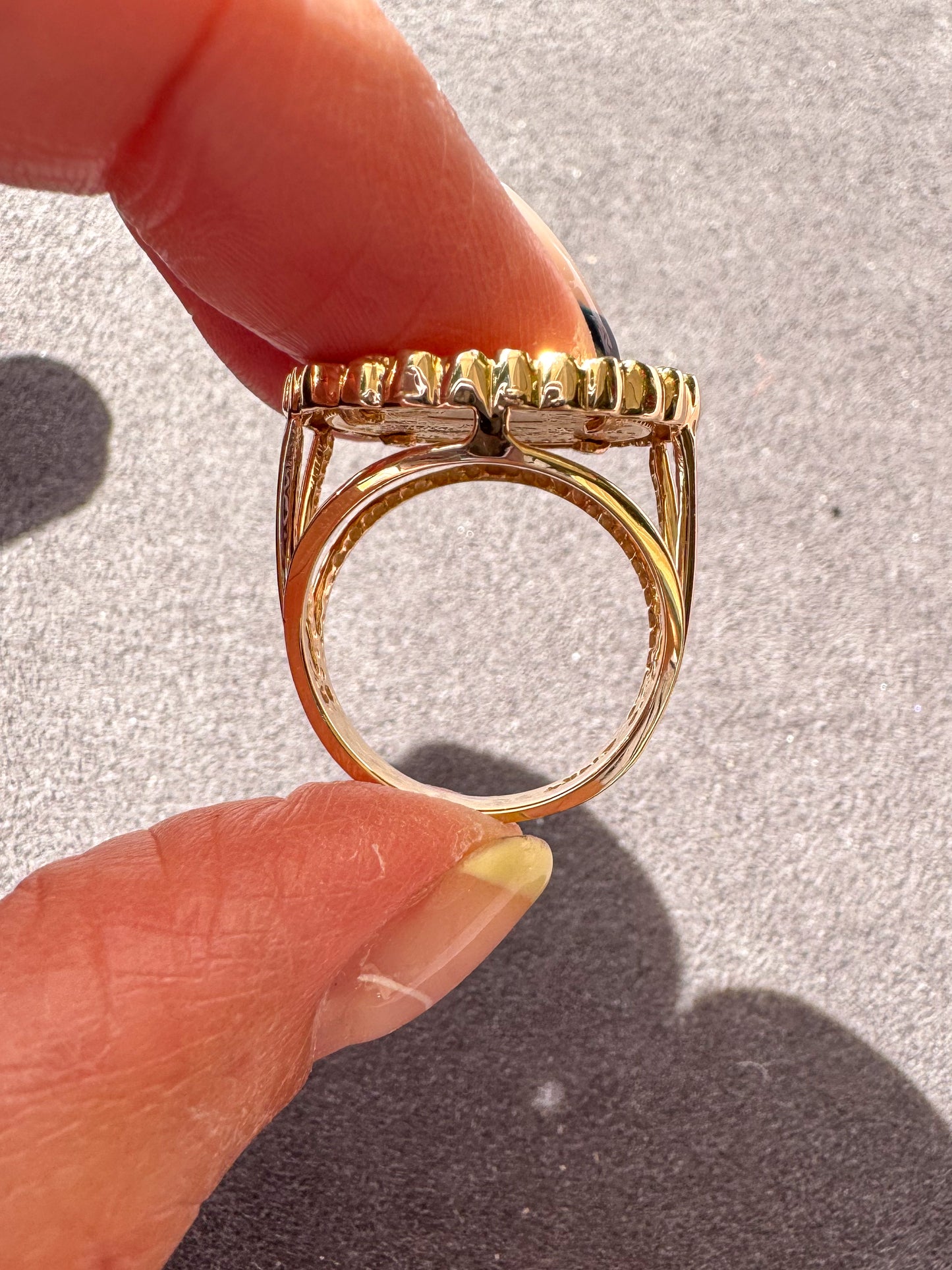 1987 Gold American Eagle Coin Ring