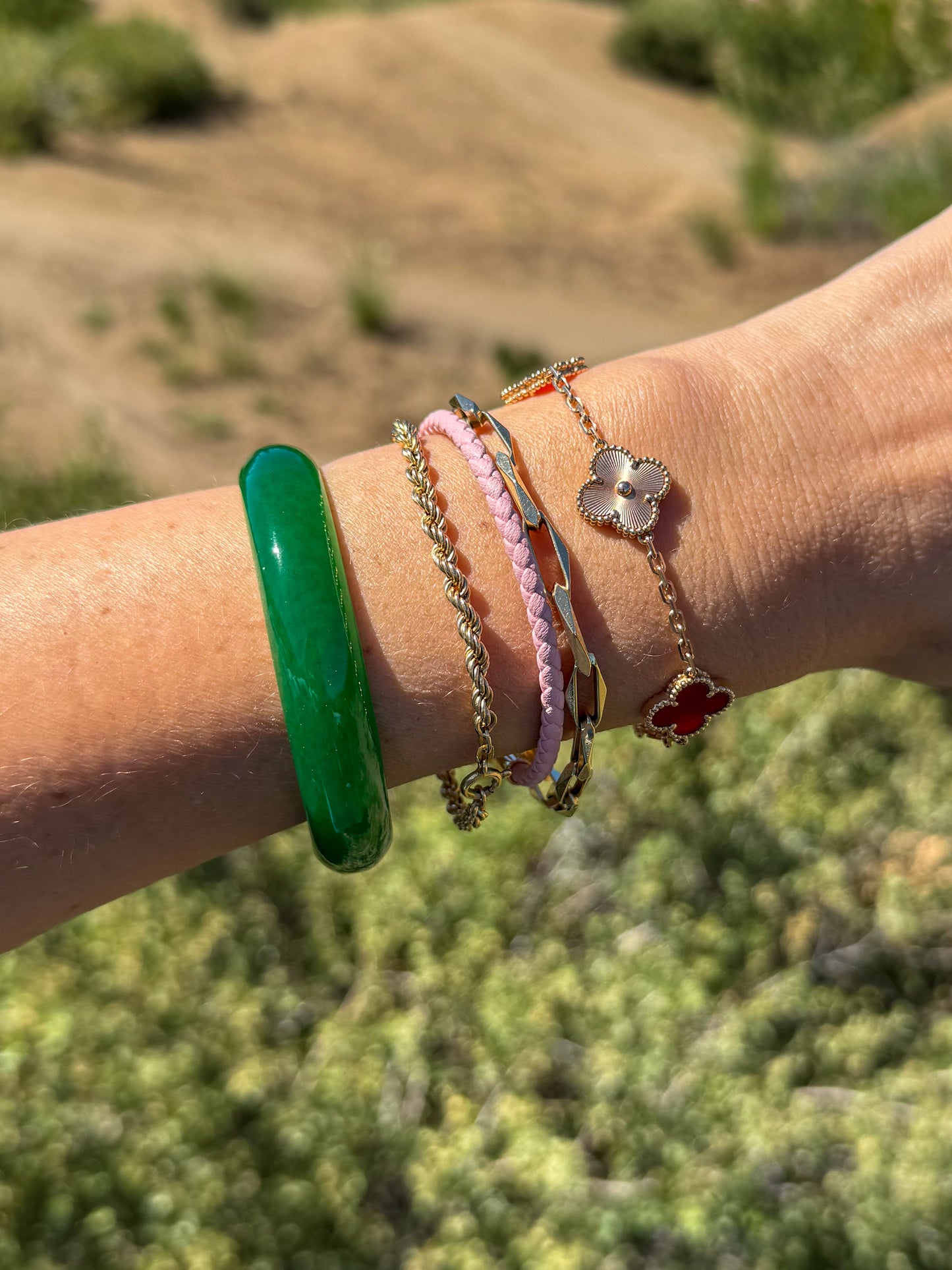 Classic 14K Rope Chain Bracelet