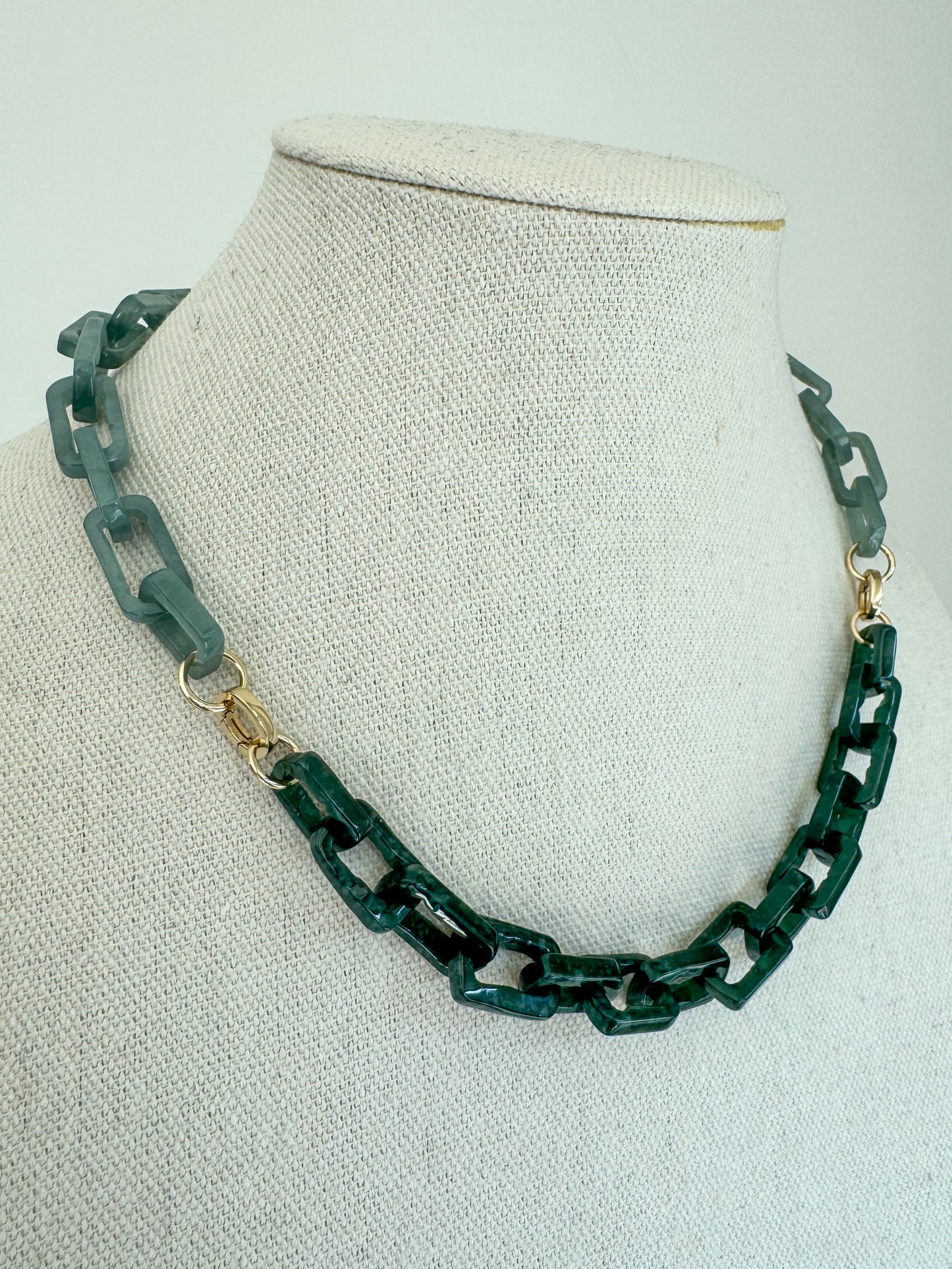 Hand Carved Guatemalan Jade Links