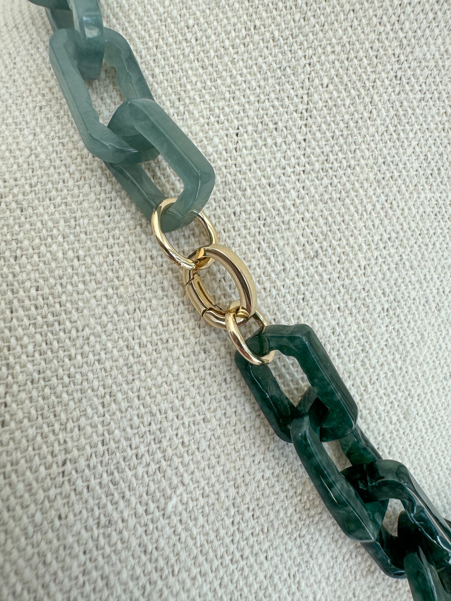 Hand Carved Guatemalan Jade Links