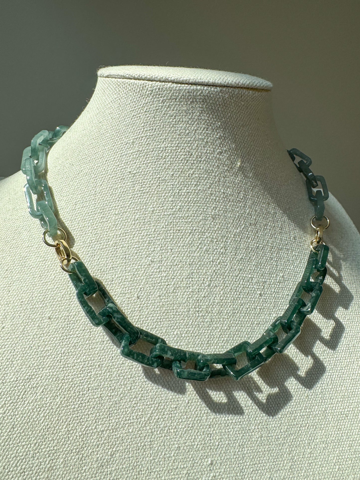 Hand Carved Guatemalan Jade Links