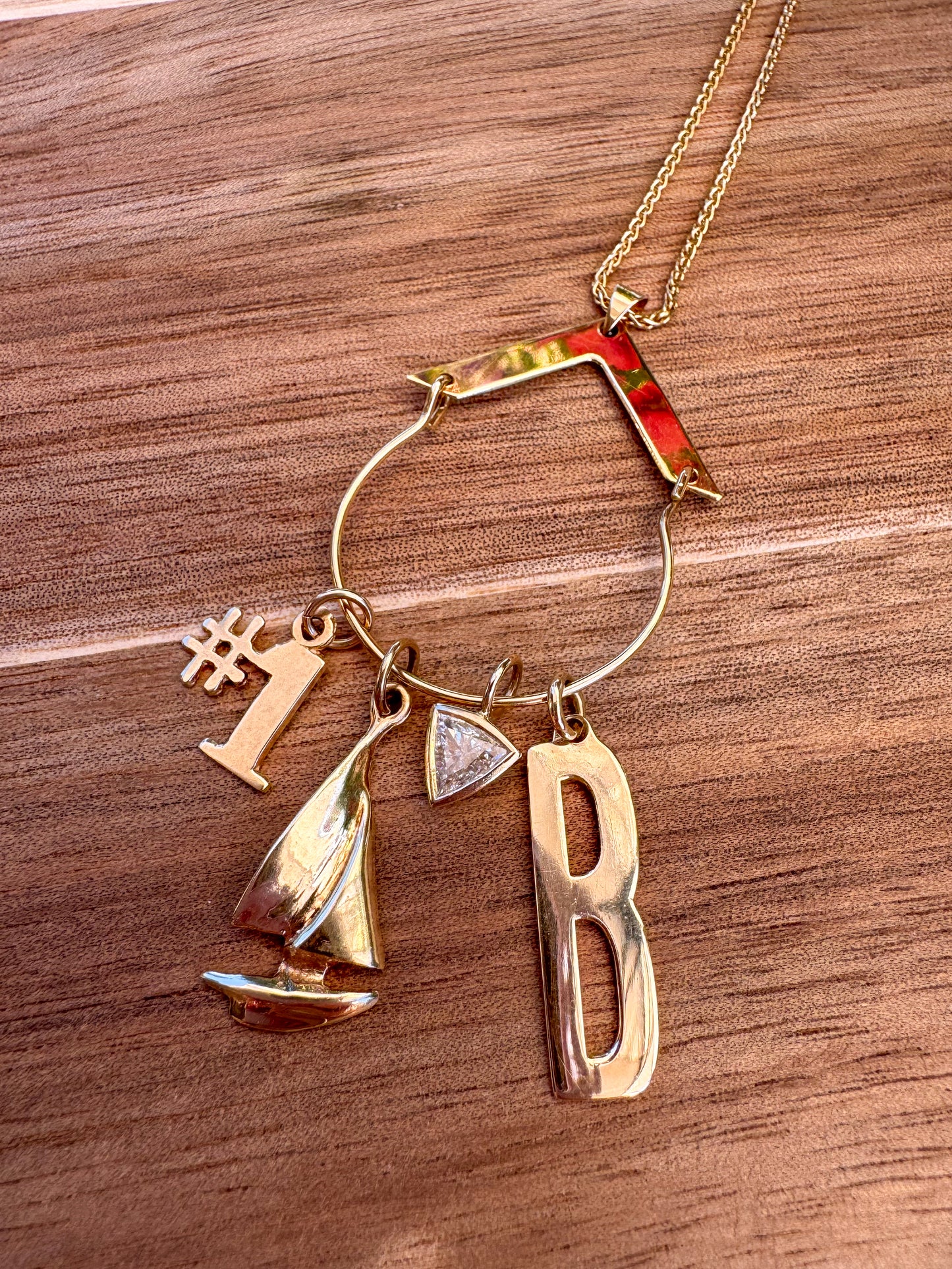 Vintage 1960s Charm Holder